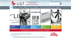 Desktop Screenshot of legatumorilecco.it